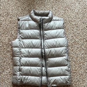 Mango Silver Puffer Jacket